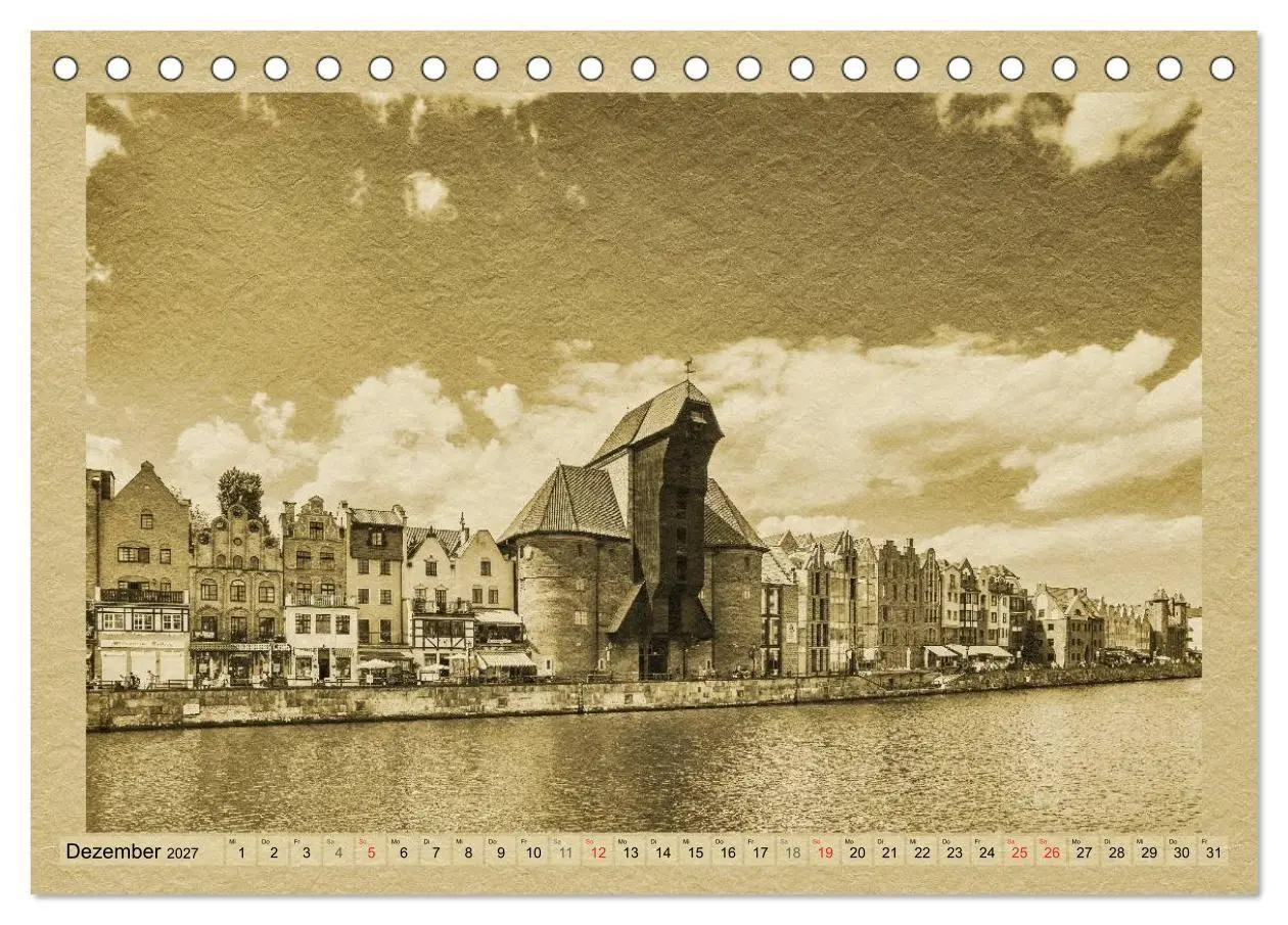 Bild: 9783569999589 | Danzig - Ein Kalender im Zeitungsstil (Tischkalender 2027 DIN A5...