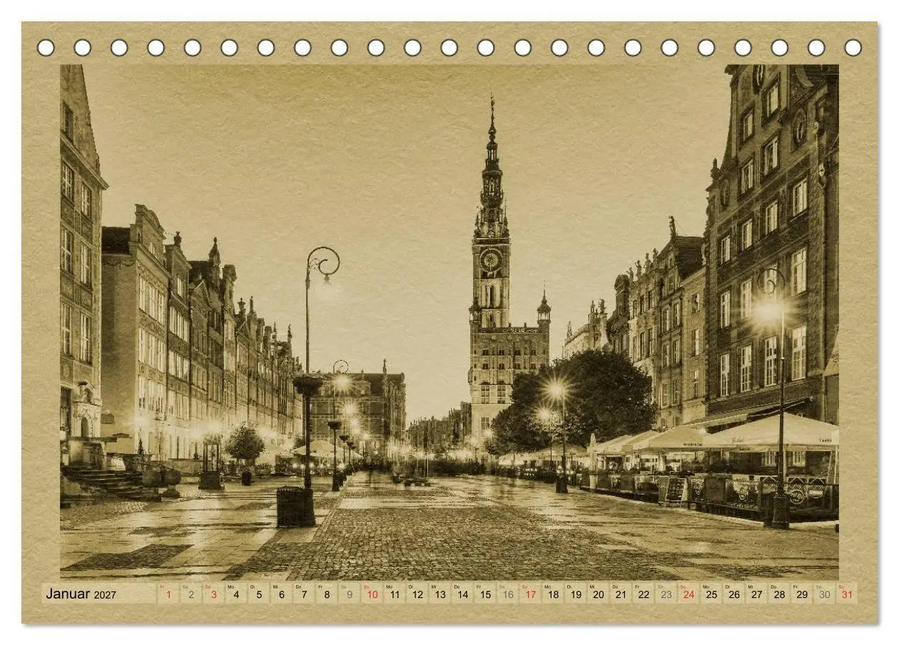 Bild: 9783569999589 | Danzig - Ein Kalender im Zeitungsstil (Tischkalender 2027 DIN A5...
