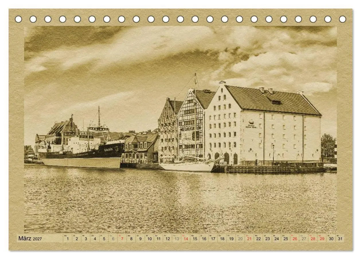 Bild: 9783569999589 | Danzig - Ein Kalender im Zeitungsstil (Tischkalender 2027 DIN A5...