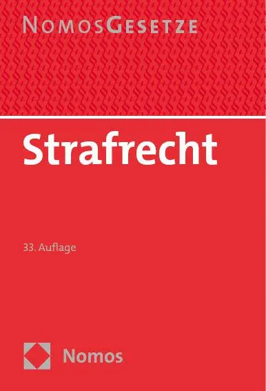 Cover: 9783756009589 | Strafrecht | Textsammlung | Taschenbuch | 1782 S. | Deutsch | 2024