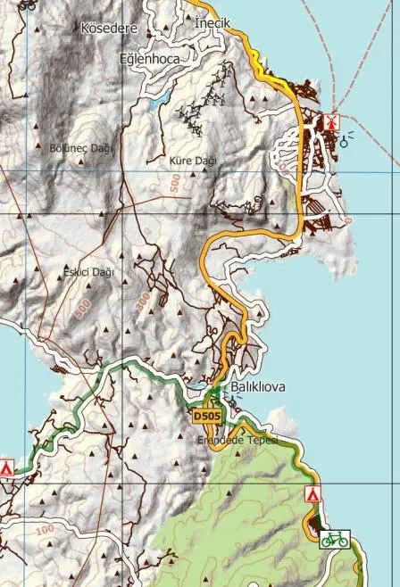 Bild: 9783931099589 | Izmir - Topographische Reisekarte 1:250.000 Türkei (Blatt 5) | 1 S.