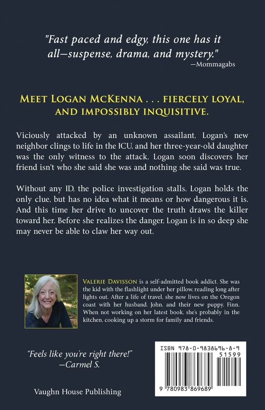 Rückseite: 9780983869689 | Vanishing Day | A Logan McKenna Mystery Book 4 | Valerie Davisson