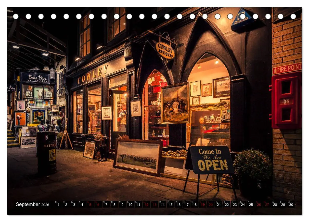 Bild: 9783457879689 | Dublin (Tischkalender 2026 DIN A5 quer), CALVENDO Monatskalender
