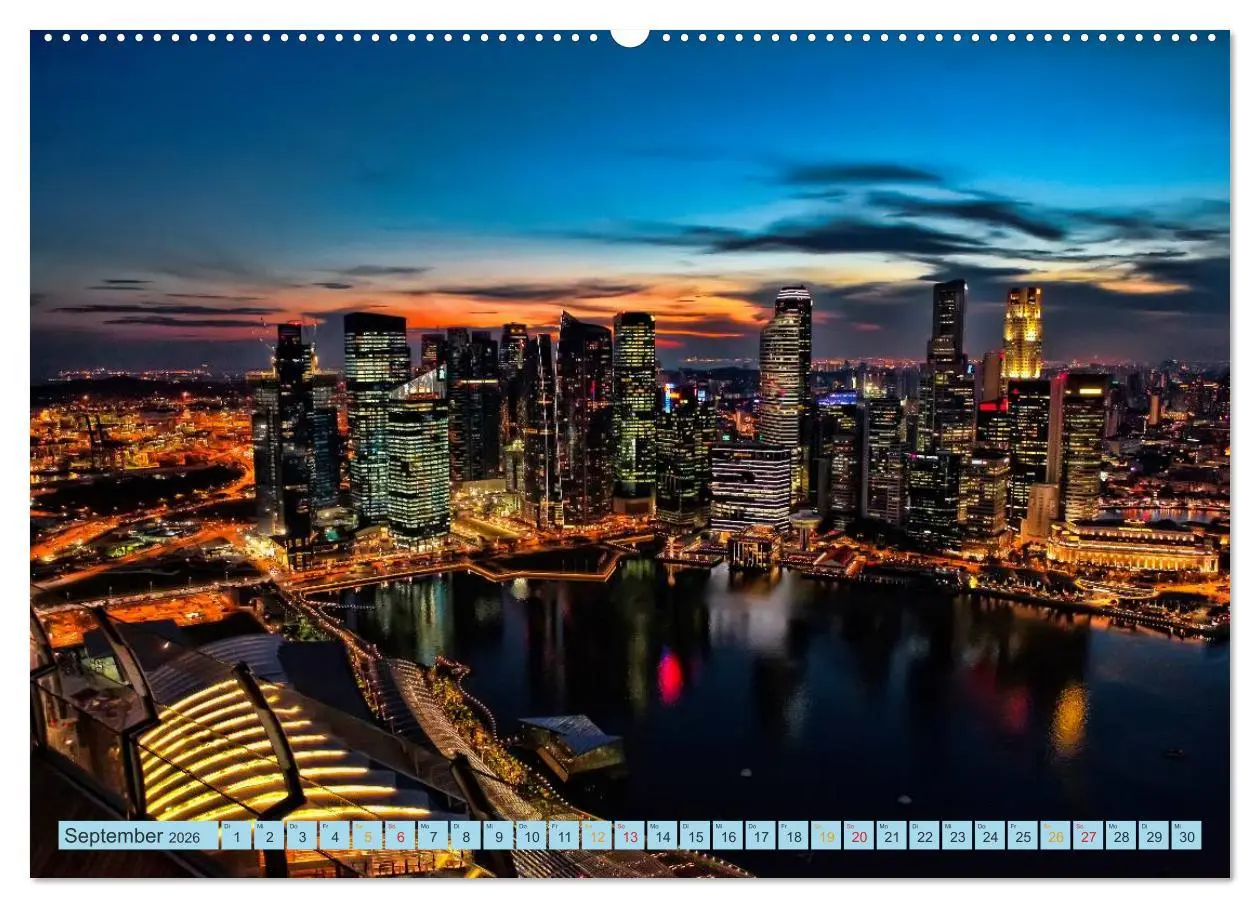 Bild: 9783516039689 | Städte der Welt - Skylines in der Nacht (hochwertiger Premium...