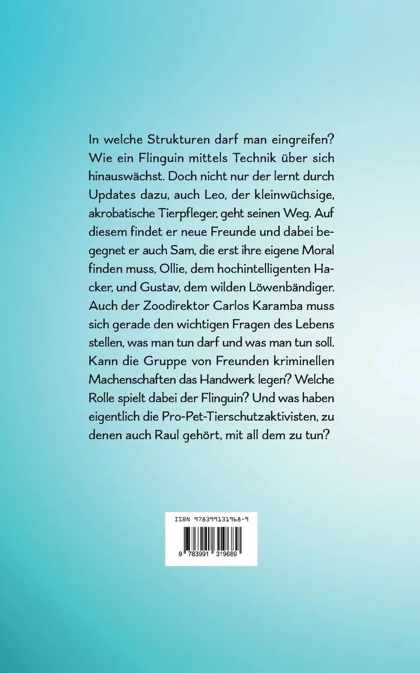 Rückseite: 9783991319689 | Flinguin | Ein tierisch digitales Abenteuer | Andrea Morsink | Buch