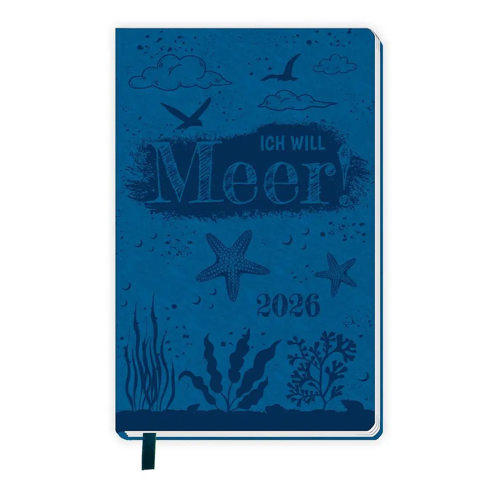 Cover: 4251901509789 | Trötsch Taschenkalender A6 Soft Touch Maritim 2026 | KG | Kalender