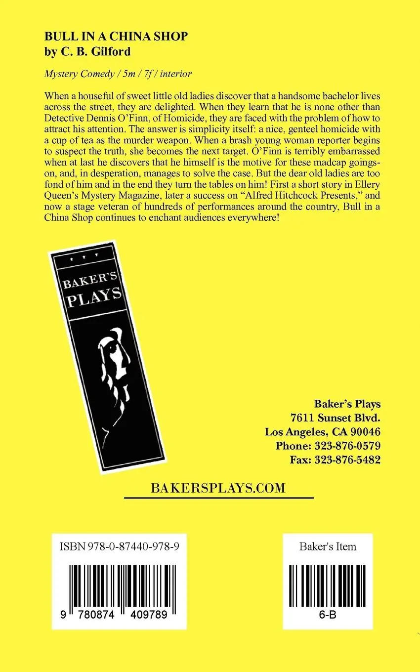 Rückseite: 9780874409789 | Bull in a China Shop | C B Gilford | Taschenbuch | Englisch | 2010