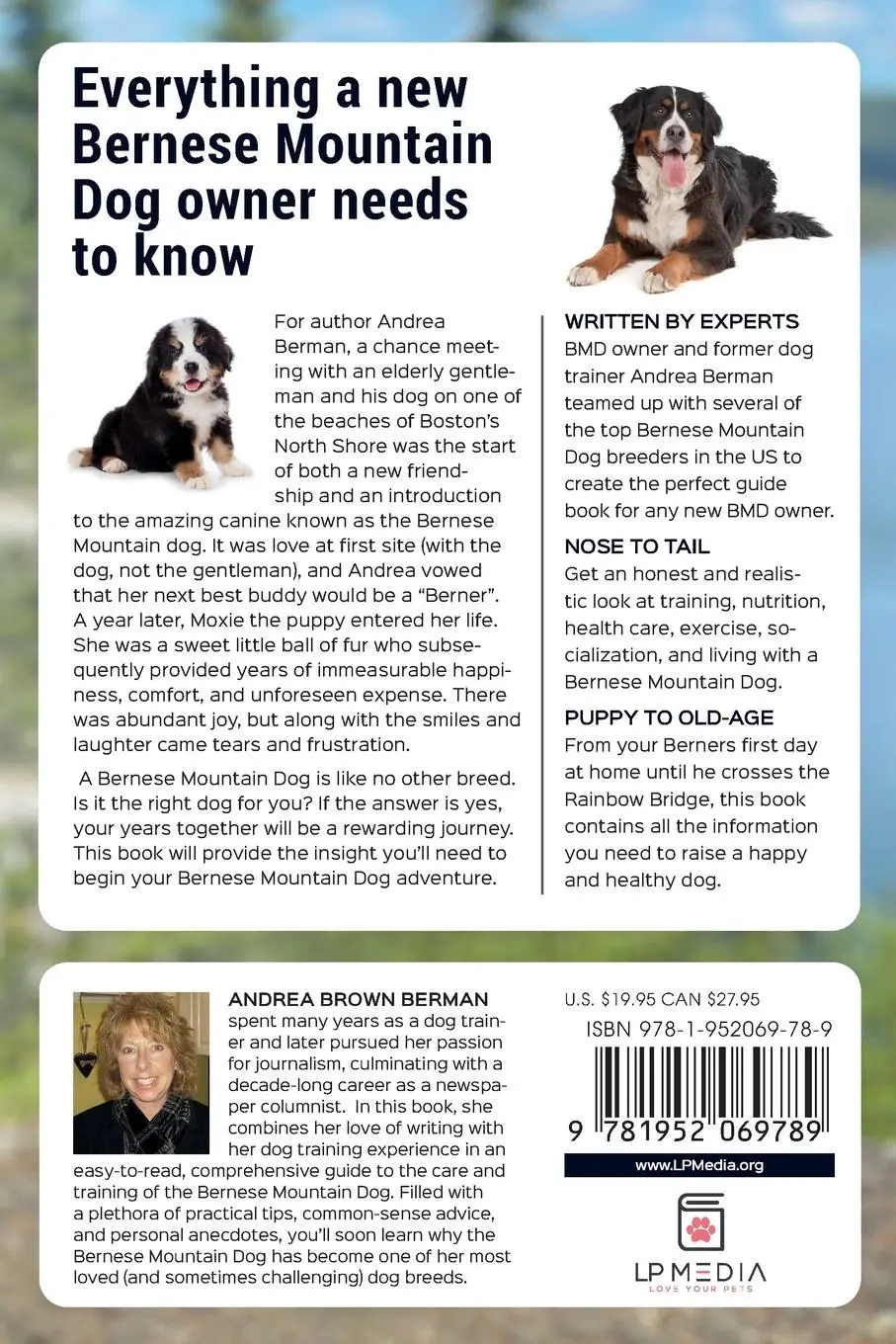Rückseite: 9781952069789 | The Complete Guide to Bernese Mountain Dogs | Andrea Berman | Buch