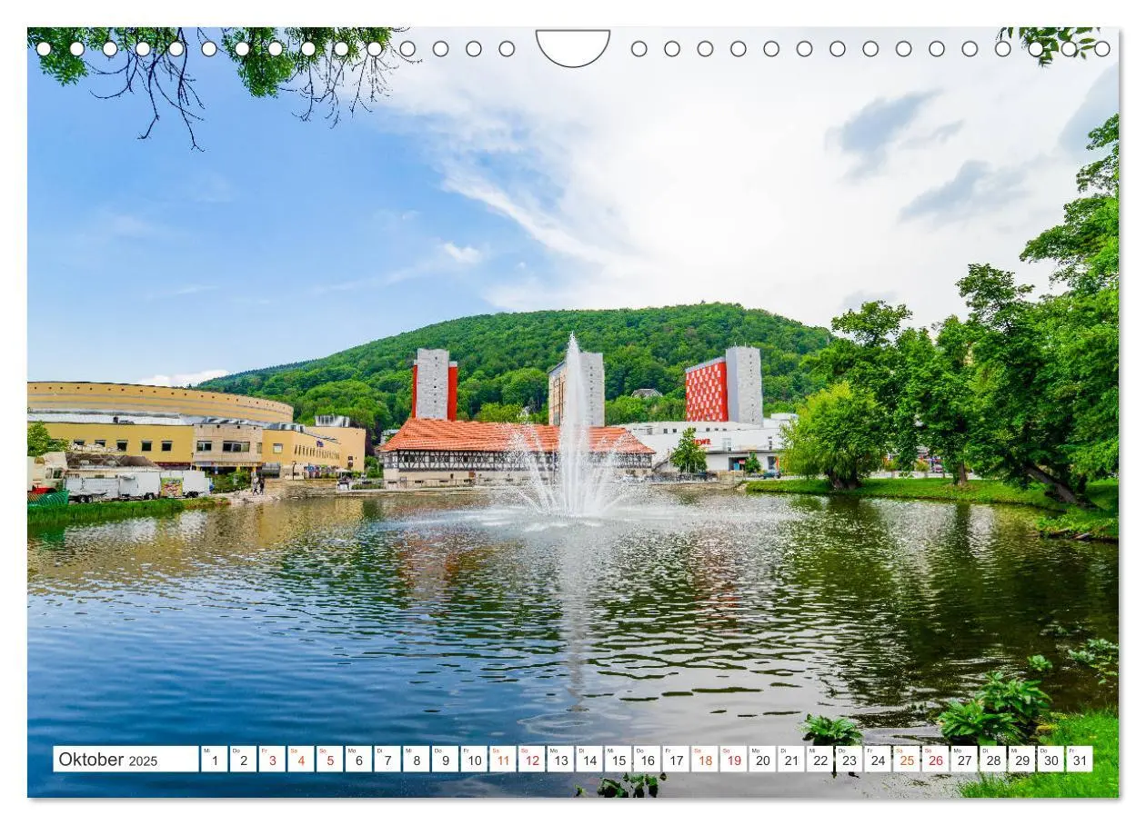 Bild: 9783435229789 | Suhl Impressionen (Wandkalender 2025 DIN A4 quer), CALVENDO...