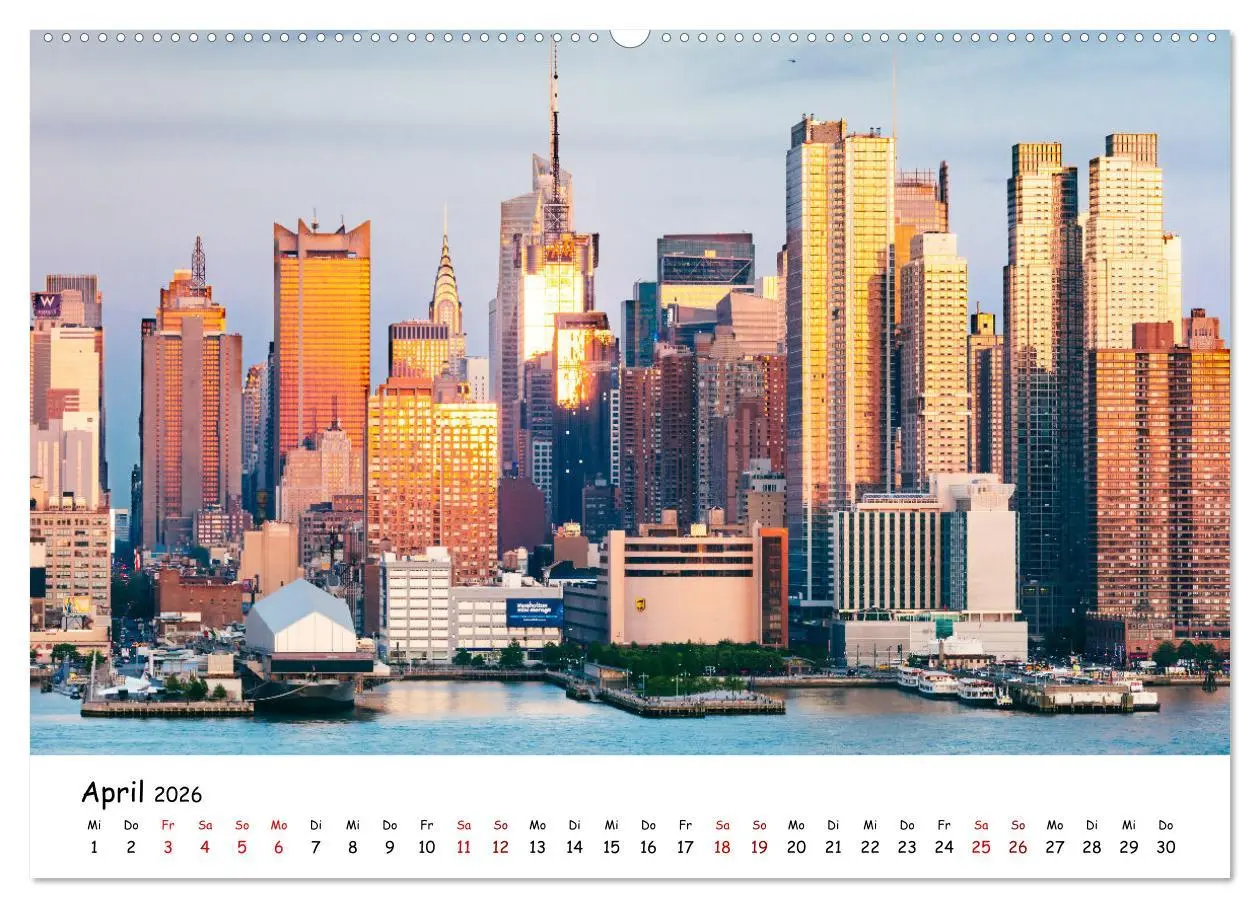 Bild: 9783457629789 | New York City - Atemberaubende Ansichten (Wandkalender 2026 DIN A2...