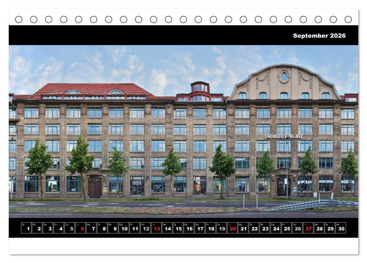 Bild: 9783516189889 | Leipzig Fassade 2026 (Tischkalender 2026 DIN A5 quer), CALVENDO...