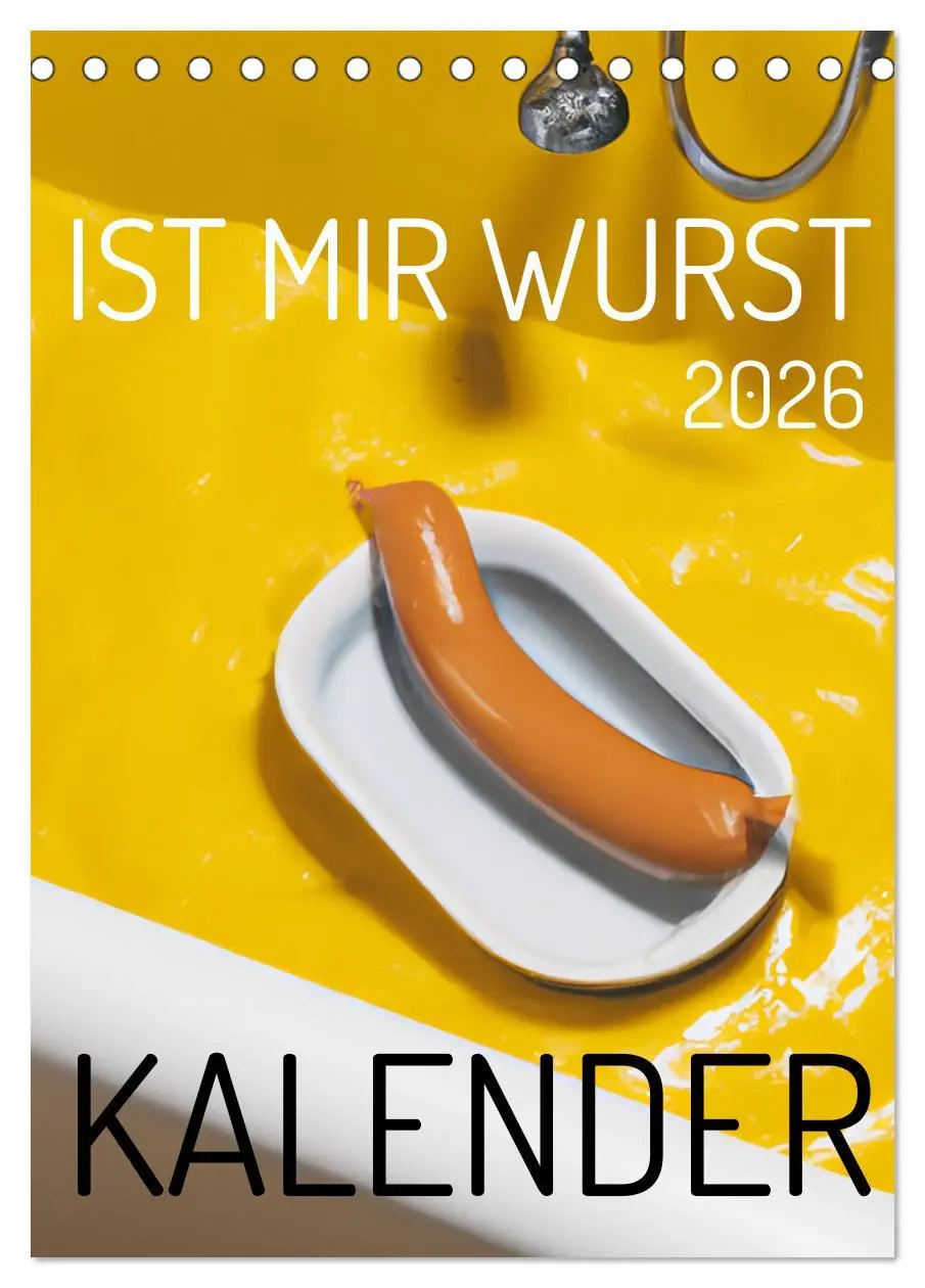 Cover: 9783516329889 | Ist mir Wurst Kalender (Tischkalender 2026 DIN A5 hoch), CALVENDO...