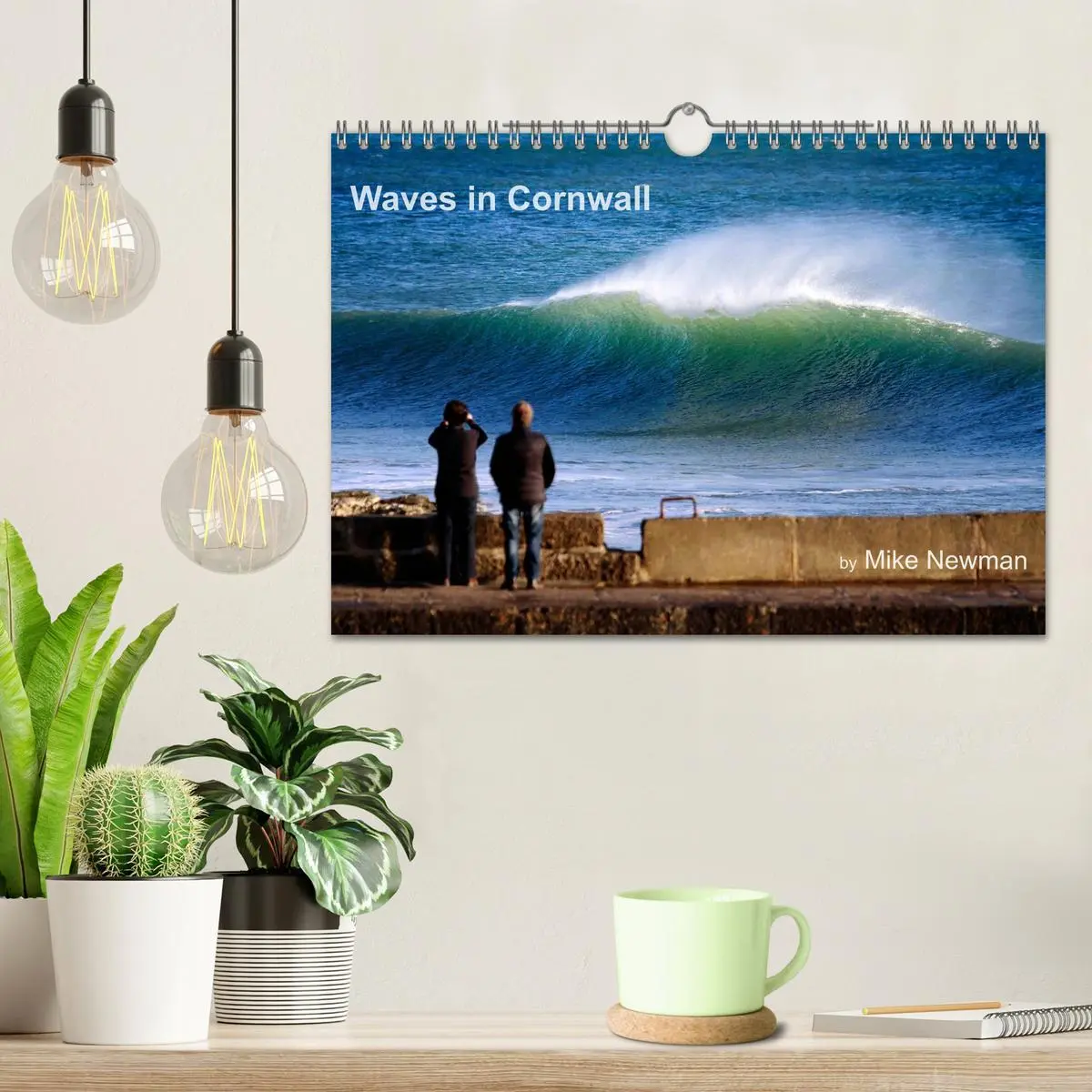 Bild: 9783516569889 | Waves in Cornwall (Wall Calendar 2026 DIN A4 landscape), CALVENDO...