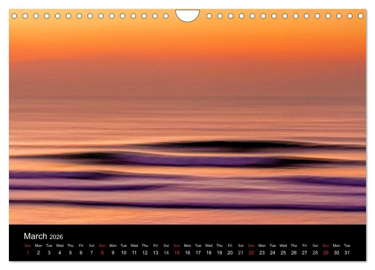 Bild: 9783516569889 | Waves in Cornwall (Wall Calendar 2026 DIN A4 landscape), CALVENDO...