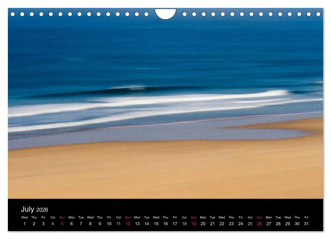 Bild: 9783516569889 | Waves in Cornwall (Wall Calendar 2026 DIN A4 landscape), CALVENDO...