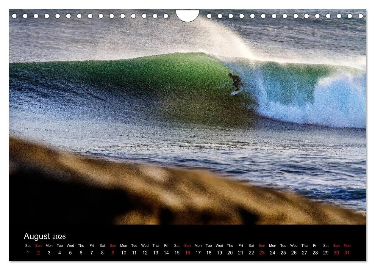 Bild: 9783516569889 | Waves in Cornwall (Wall Calendar 2026 DIN A4 landscape), CALVENDO...