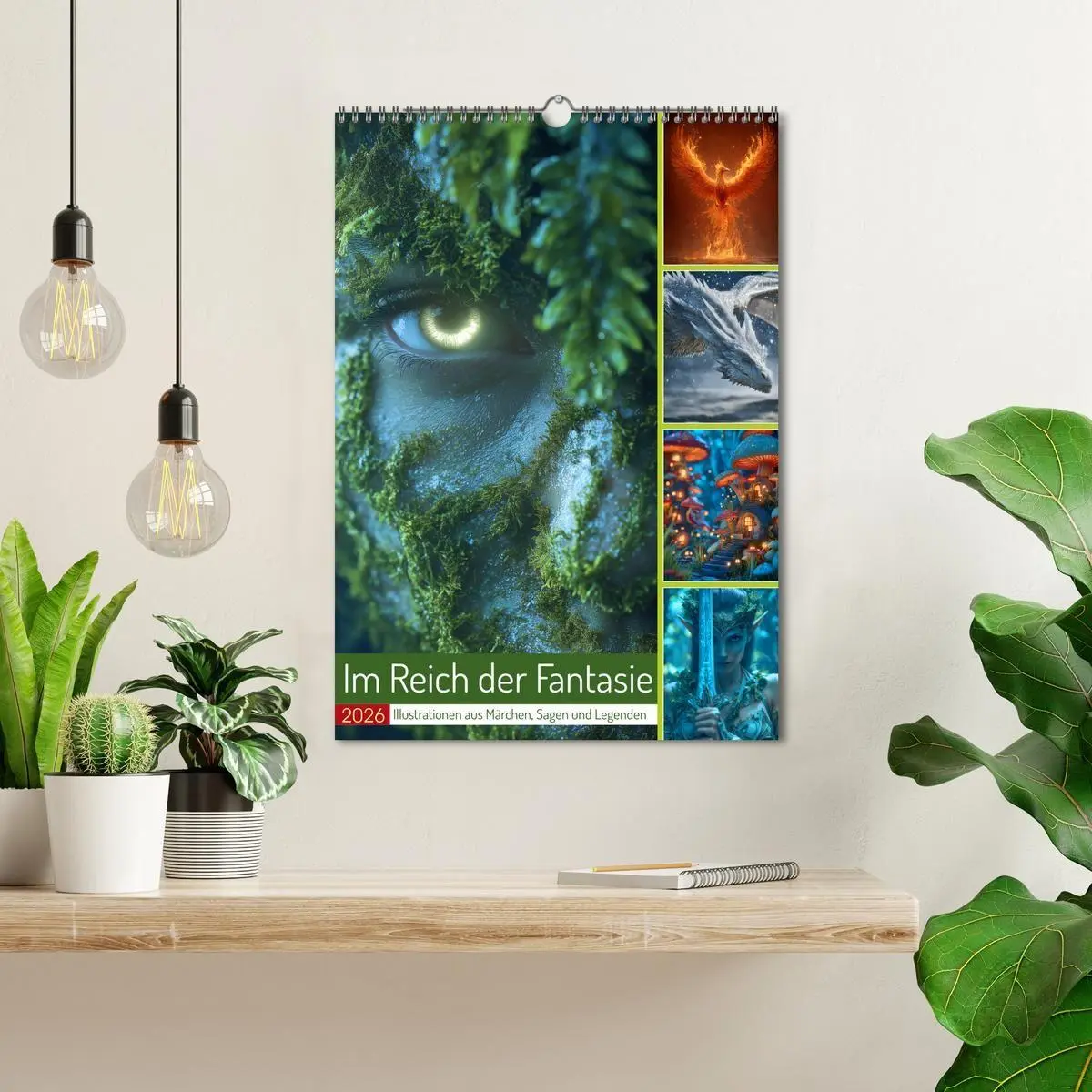 Bild: 9783516709889 | Im Reich der Fantasie (Wandkalender 2026 DIN A3 hoch), CALVENDO...