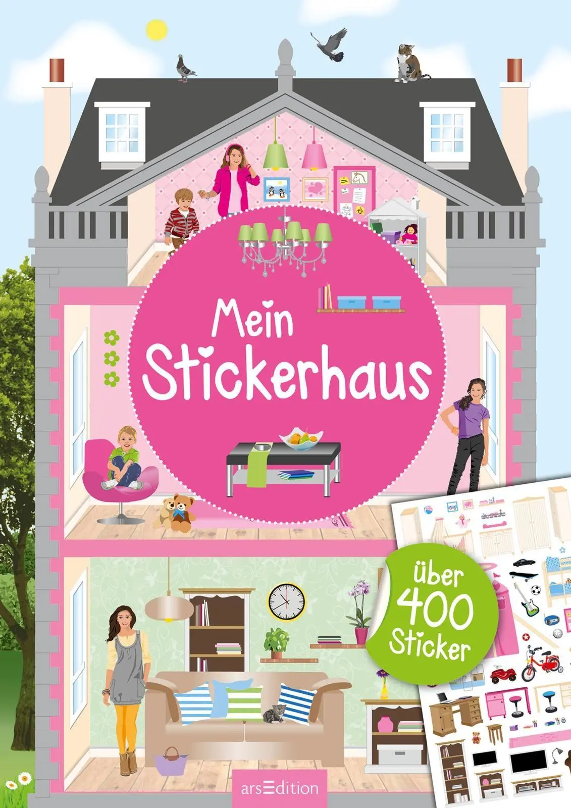 Bild: 9783760799889 | Mein Stickerhaus | Ingrid Bräuer | Taschenbuch | Mein Stickerbuch