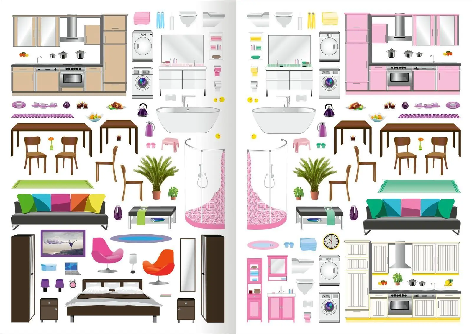Bild: 9783760799889 | Mein Stickerhaus | Ingrid Bräuer | Taschenbuch | Mein Stickerbuch
