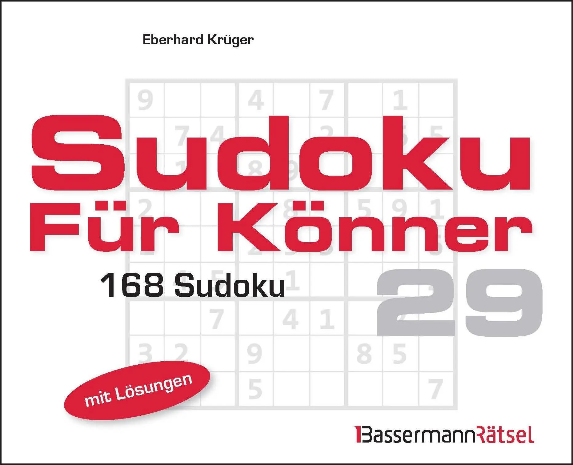Krüger, Eberhard: Sudoku für Könner 29 (5 Exemplare à 2,99 EUR)