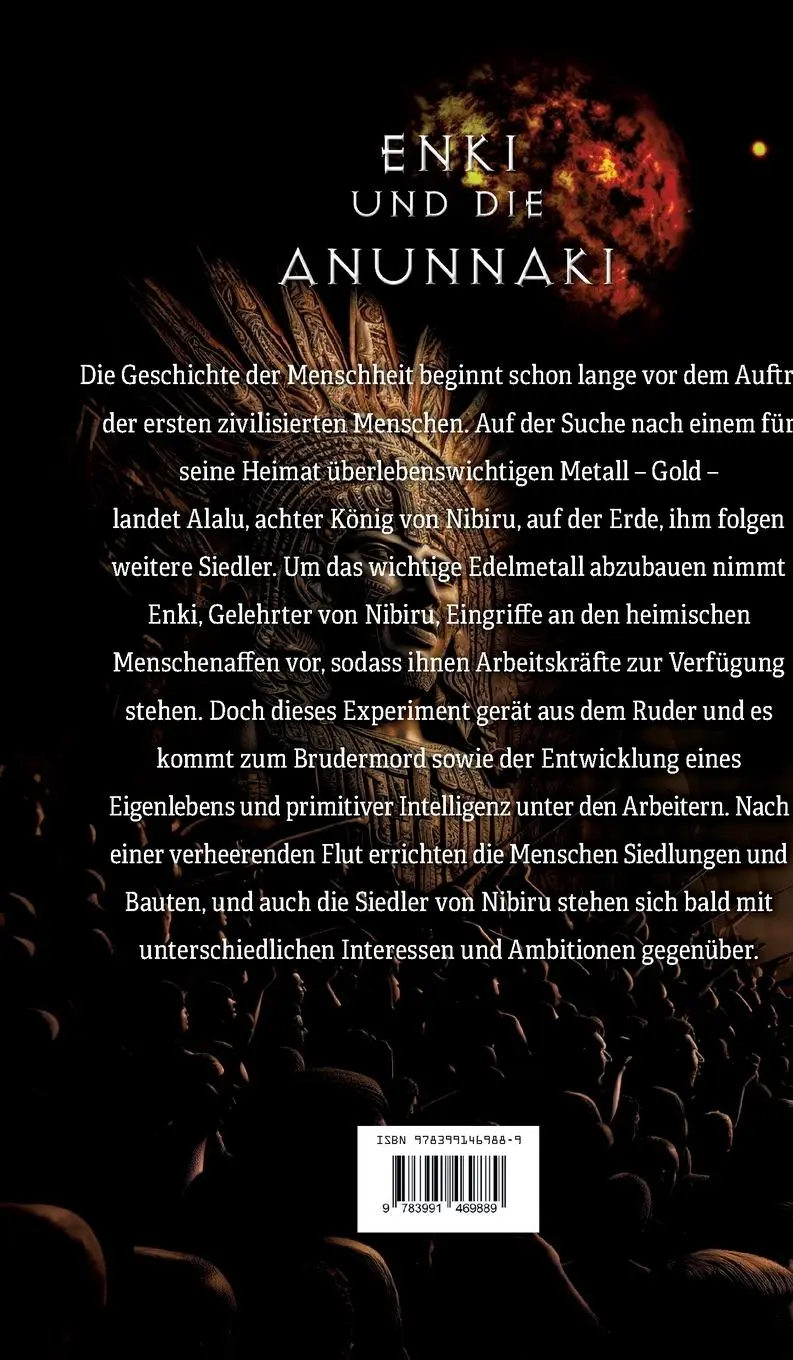 Rückseite: 9783991469889 | Enki und die Anunnaki | Ein prähistorischer Roman | Robert Binchy