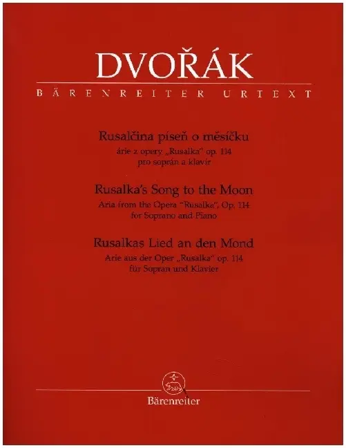Cover: 9790260109889 | Rusalkas Lied an den Mond (Arie aus der Oper Rusalka op. 114 für...