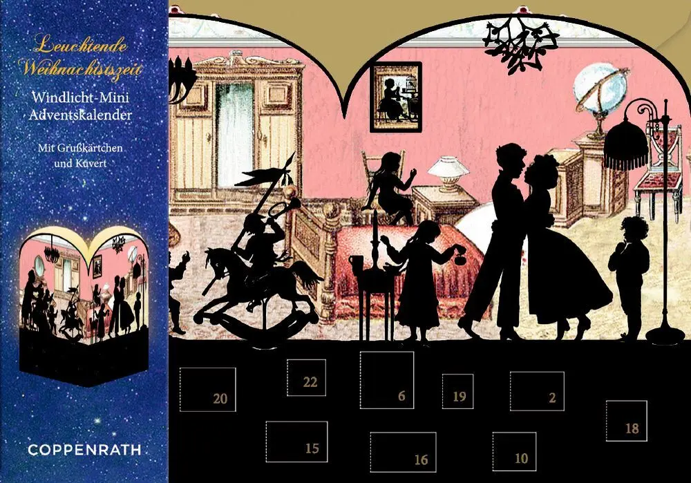 Bild: 4050003929989 | Mini-Adventskalender - Nostalgische Scherenschnitte | Barbara Behr