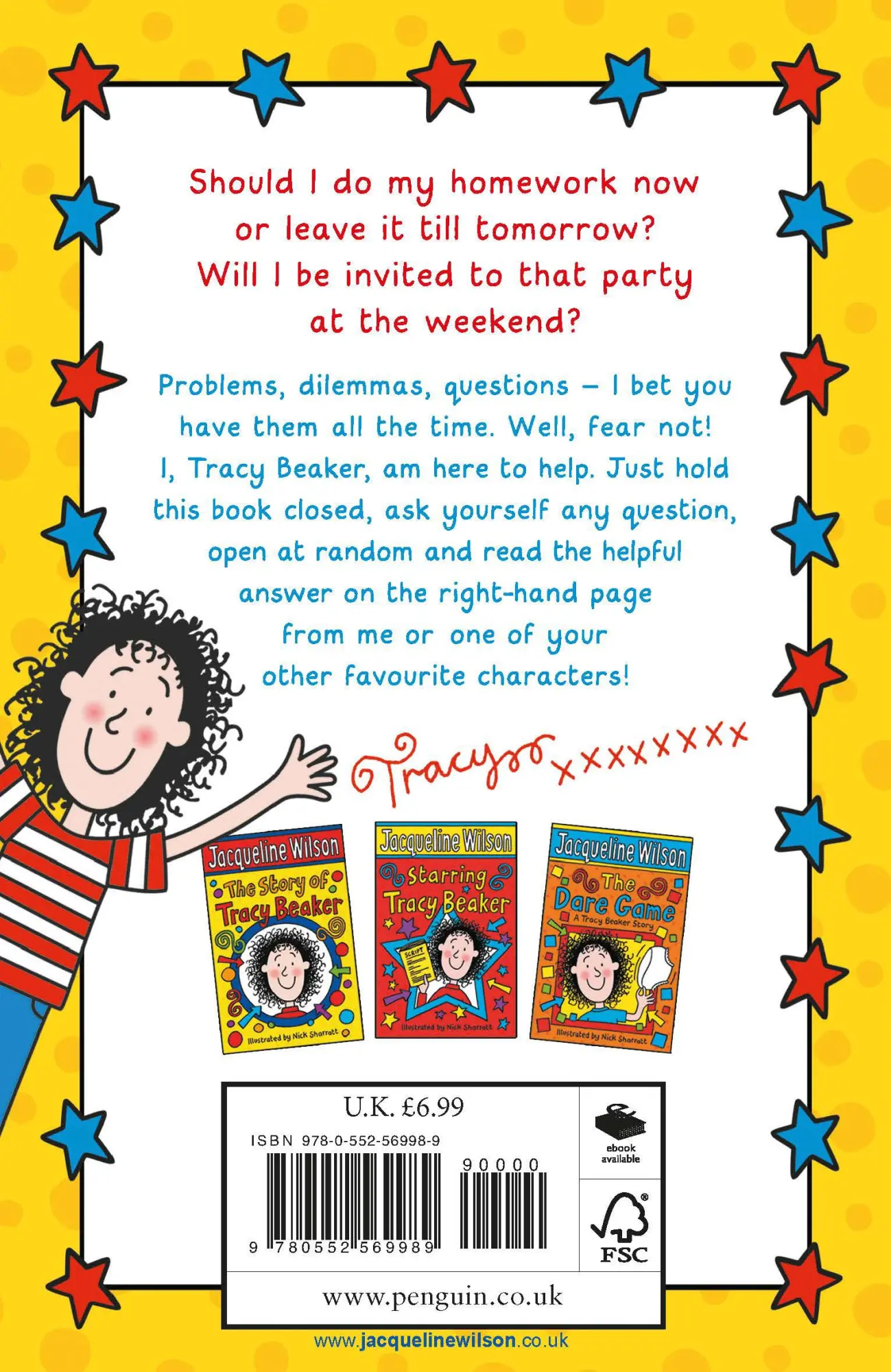Rückseite: 9780552569989 | Ask Tracy Beaker and Friends | Jacqueline Wilson | Taschenbuch | 2014