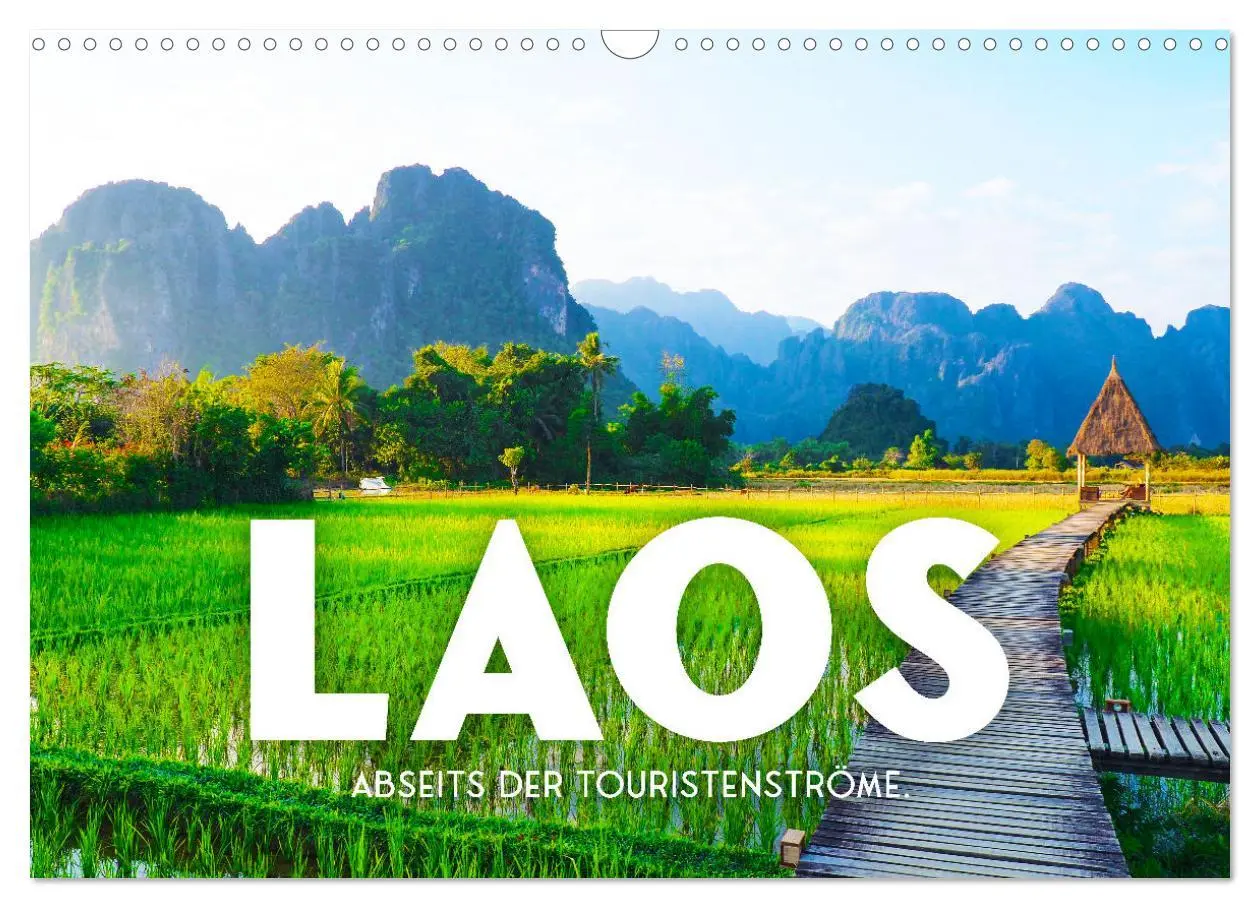 Cover: 9783457609989 | Laos - Abseits der Touristenströme. (Wandkalender 2026 DIN A3...