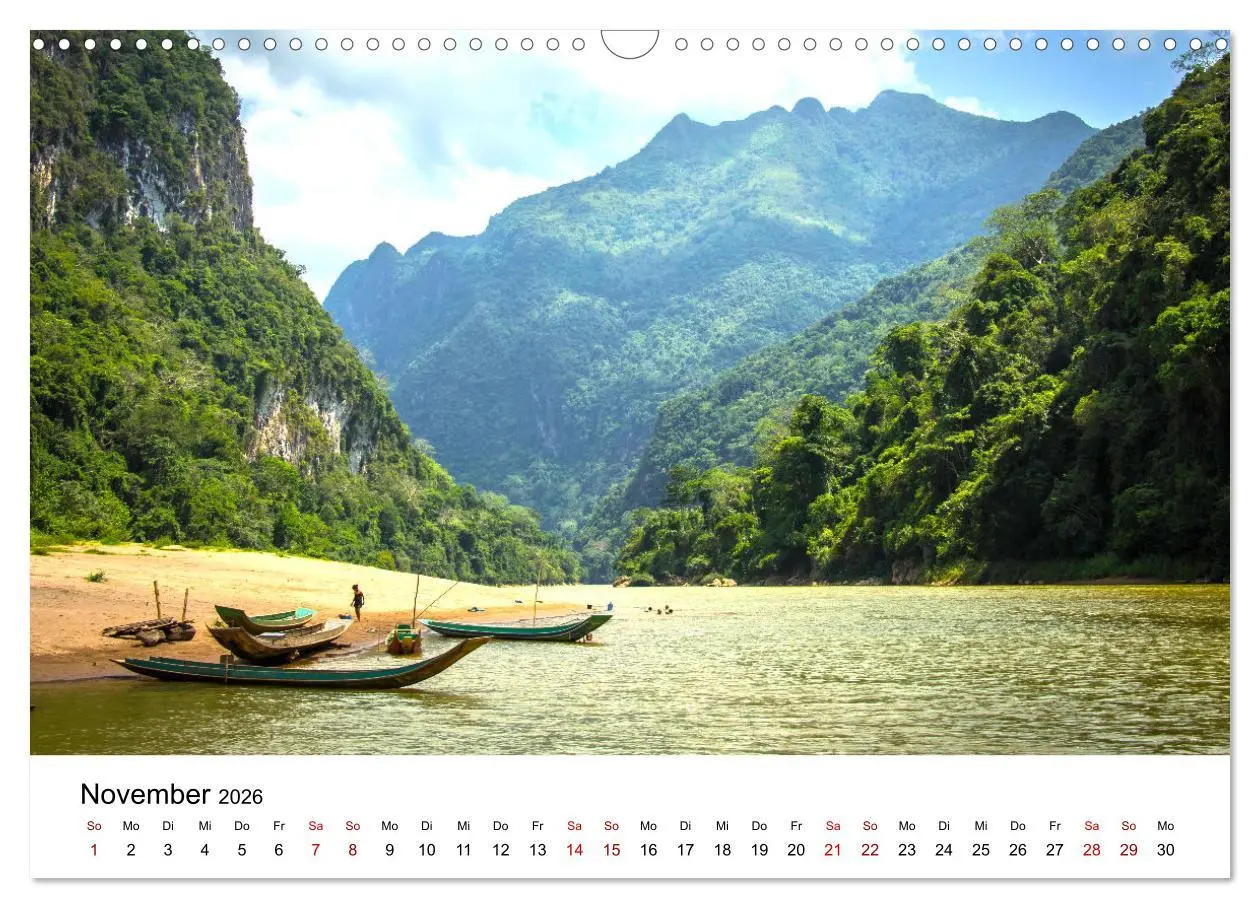 Bild: 9783457609989 | Laos - Abseits der Touristenströme. (Wandkalender 2026 DIN A3...