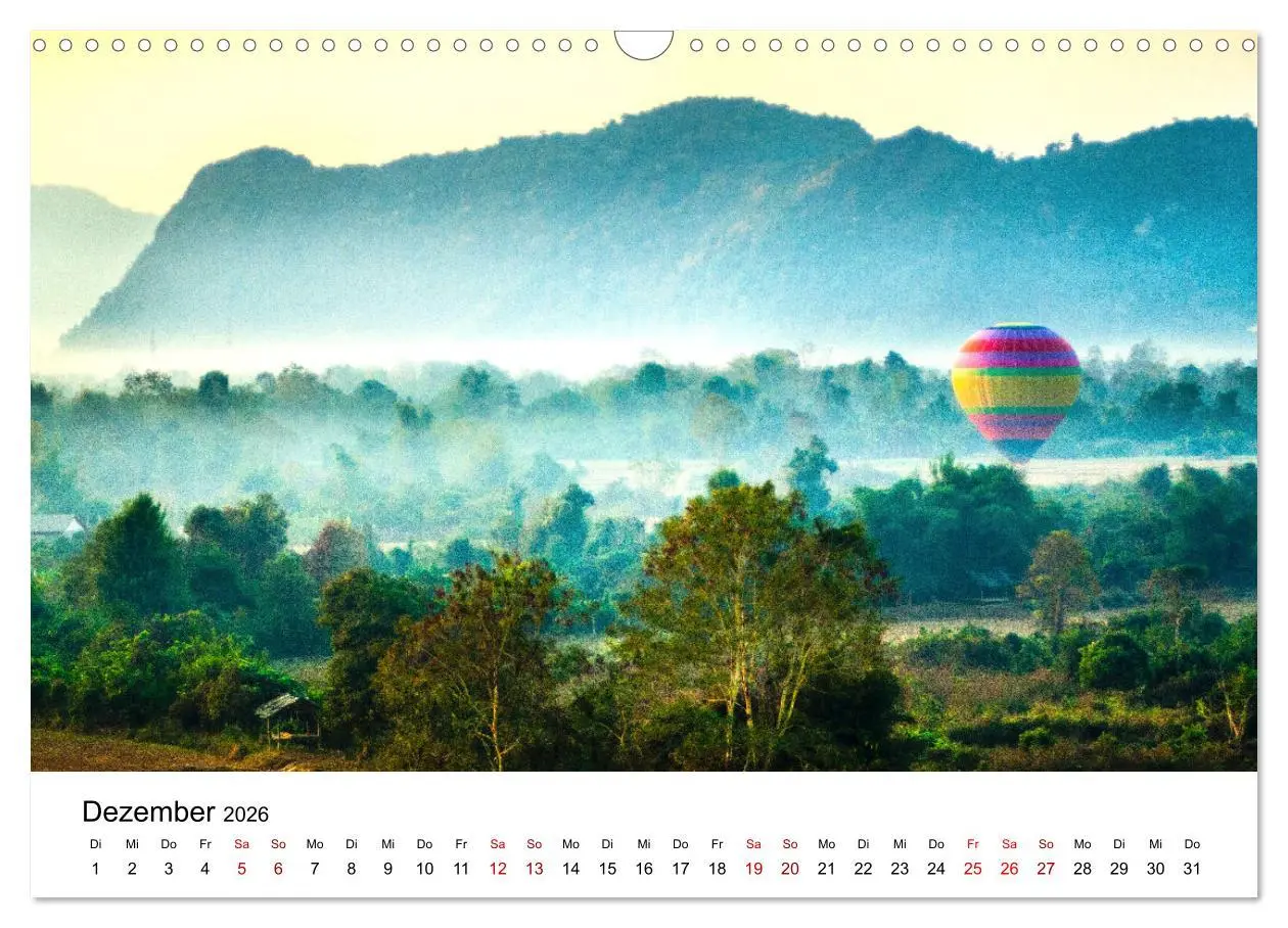 Bild: 9783457609989 | Laos - Abseits der Touristenströme. (Wandkalender 2026 DIN A3...