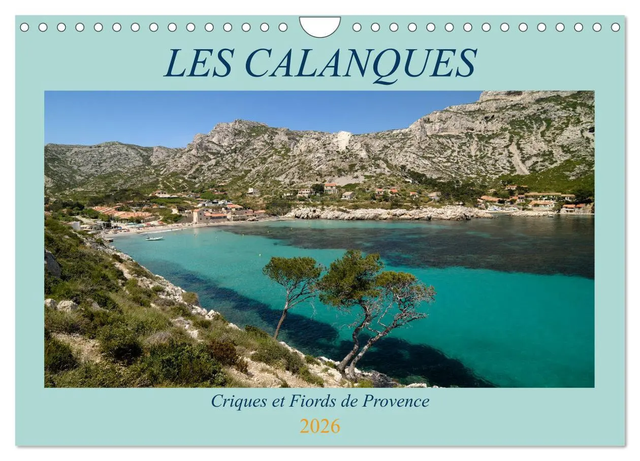 Cover: 9783516559989 | Les Calanques - Criques et fiords de Provence (Calendrier mural...