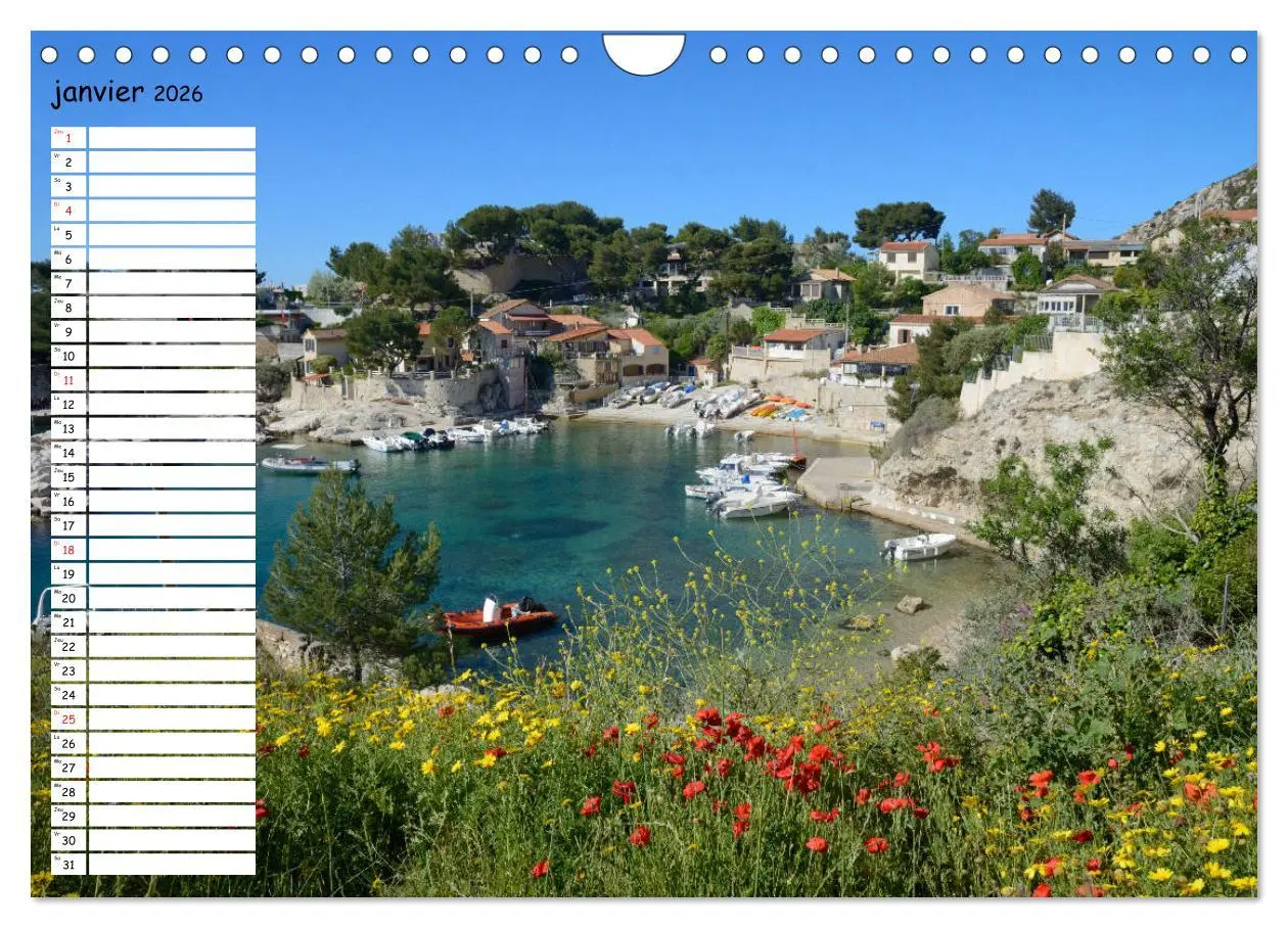 Bild: 9783516559989 | Les Calanques - Criques et fiords de Provence (Calendrier mural...