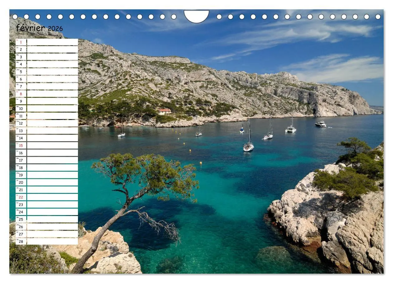 Bild: 9783516559989 | Les Calanques - Criques et fiords de Provence (Calendrier mural...