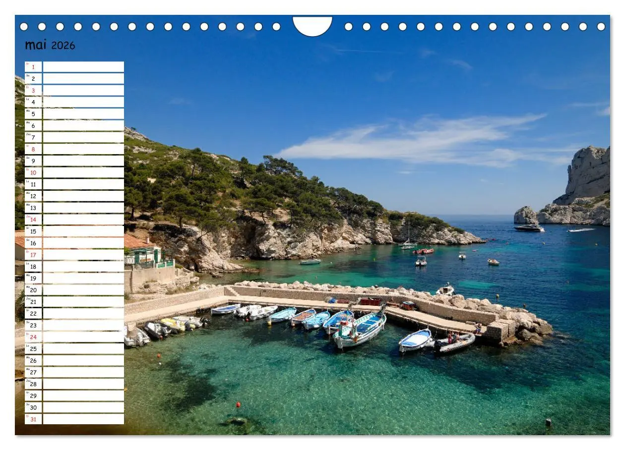 Bild: 9783516559989 | Les Calanques - Criques et fiords de Provence (Calendrier mural...