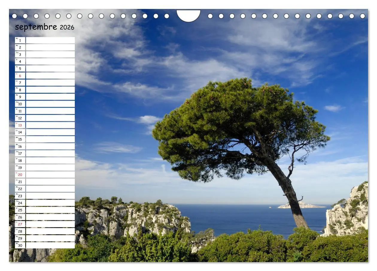 Bild: 9783516559989 | Les Calanques - Criques et fiords de Provence (Calendrier mural...