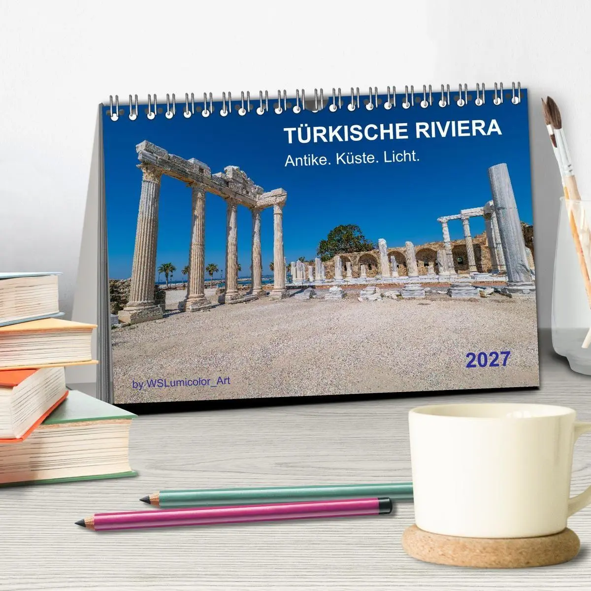 Bild: 9783516799989 | TÜRKISCHE RIVIERA - Antike. Küste. Licht. (Tischkalender 2027 DIN...
