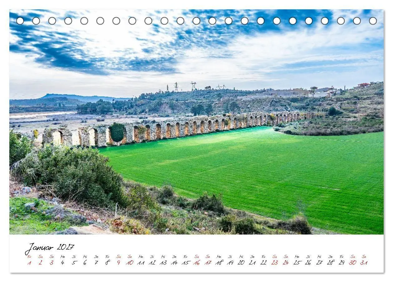 Bild: 9783516799989 | TÜRKISCHE RIVIERA - Antike. Küste. Licht. (Tischkalender 2027 DIN...