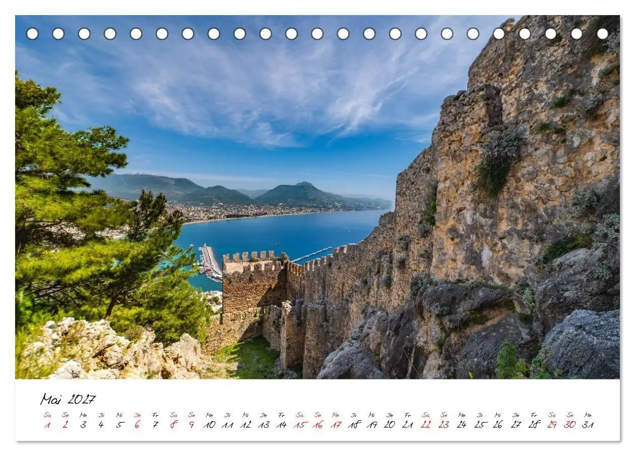 Bild: 9783516799989 | TÜRKISCHE RIVIERA - Antike. Küste. Licht. (Tischkalender 2027 DIN...
