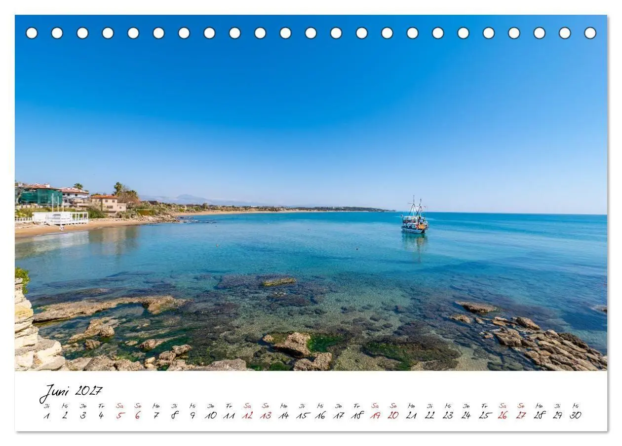 Bild: 9783516799989 | TÜRKISCHE RIVIERA - Antike. Küste. Licht. (Tischkalender 2027 DIN...