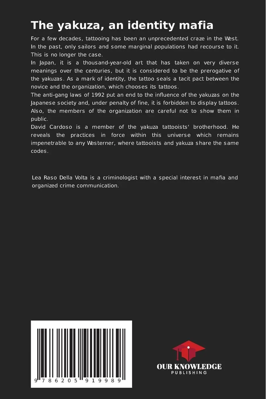 Rückseite: 9786205919989 | The yakuza, an identity mafia | Lea Raso Della Volta | Taschenbuch