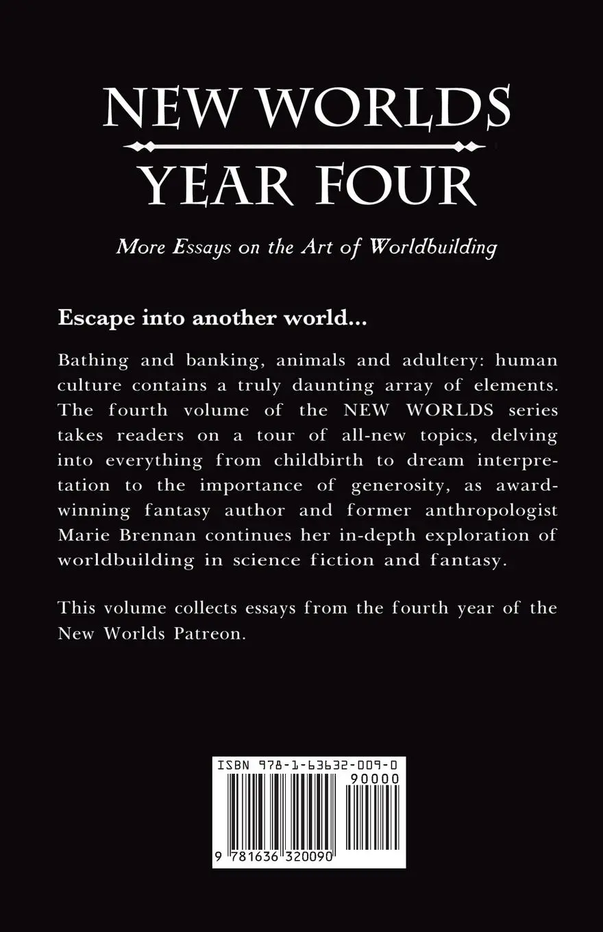 Rückseite: 9781636320090 | New Worlds, Year Four | More Essays on the Art of Worldbuilding | Buch