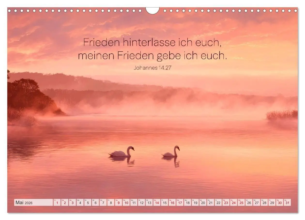 Bild: 9783516710090 | Psalmen und Bibelverse - Himmlische Botschaften (Wandkalender 2026...