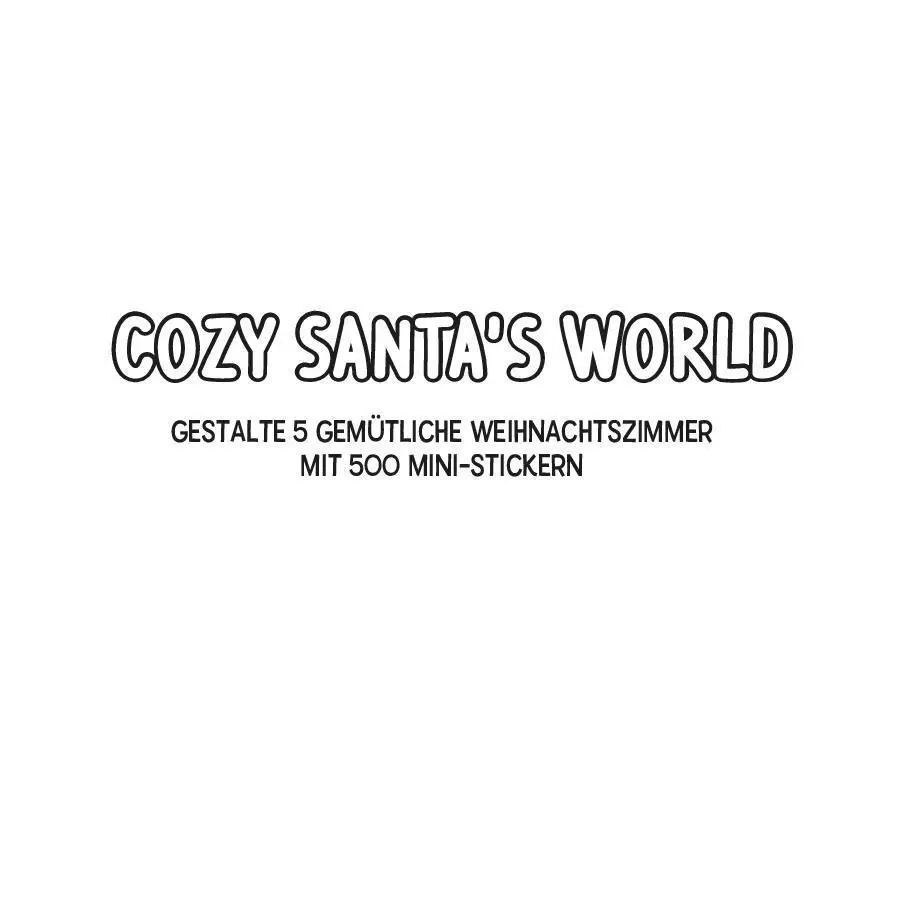Bild: 9783625300090 | Mini-Sticker-Szenen - Cozy Santa's World I 3D-Sticker | Alain Boyer