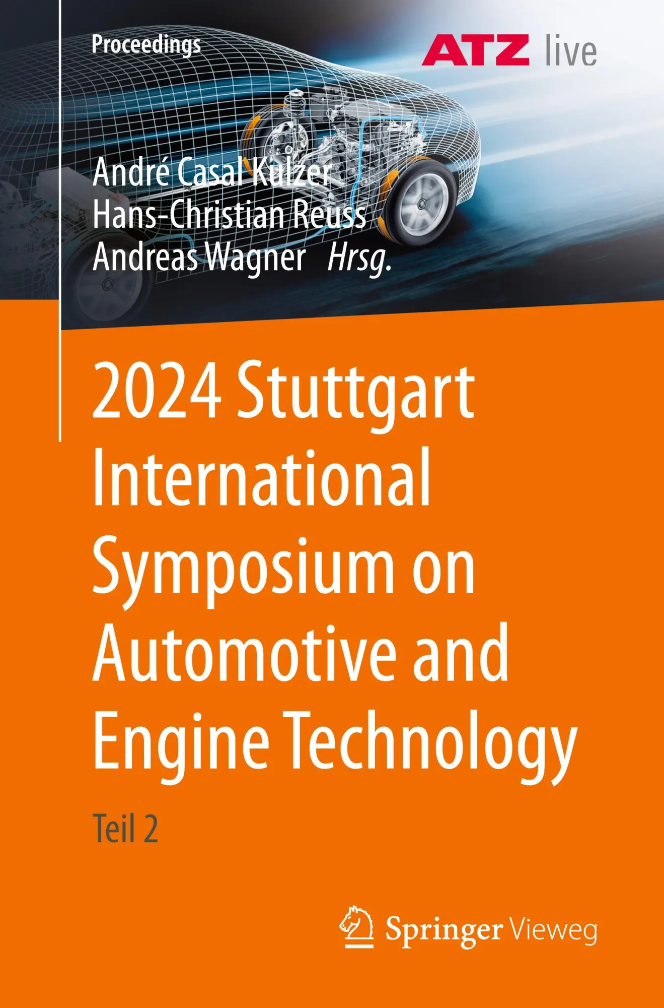 Cover: 9783658450090 | 2024 Stuttgart International Symposium on Automotive and Engine...