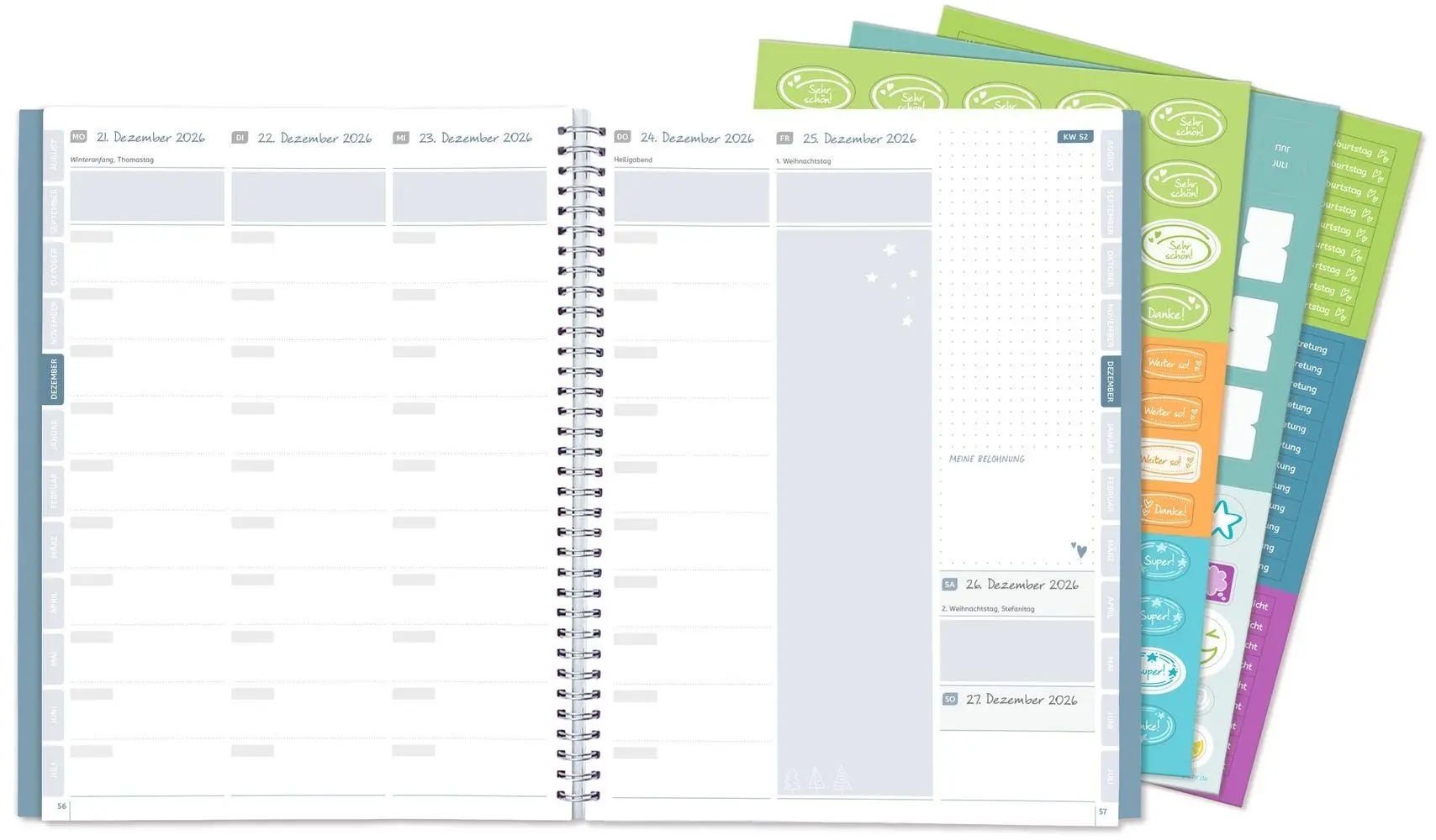 Bild: 9783834670090 | Mein Lehrerplaner A5+ - Ringbindung - Lehrerkalender für das...