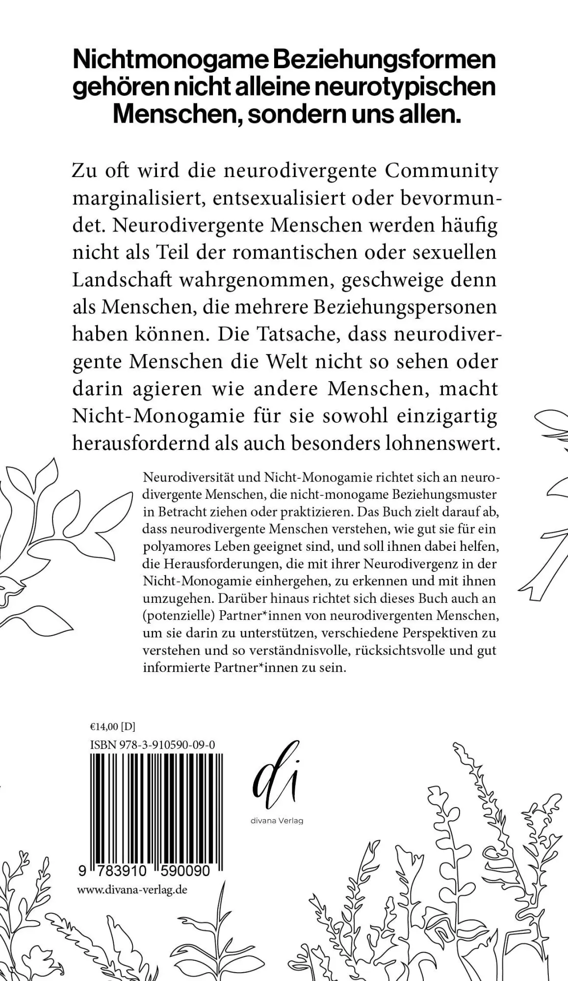 Rückseite: 9783910590090 | Neurodiversität und Nicht-Monogamie | More than two essentials | Buch
