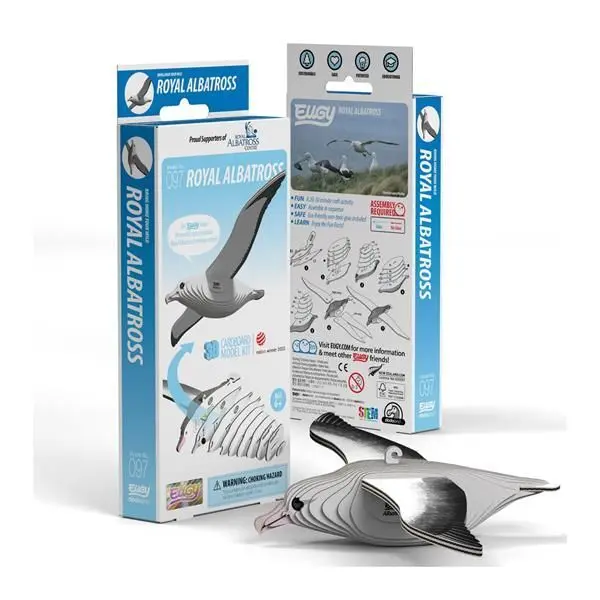 Cover: 9421036940190 | EUGY 3D Bastelset Royal Albatross | Kit (Bastelset) | 650097 | Deutsch