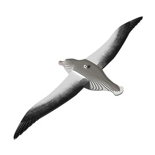 Bild: 9421036940190 | EUGY 3D Bastelset Royal Albatross | Kit (Bastelset) | 650097 | Deutsch