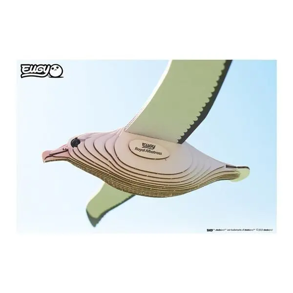 Bild: 9421036940190 | EUGY 3D Bastelset Royal Albatross | Kit (Bastelset) | 650097 | Deutsch